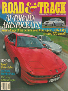 ROAD & TRACK 1993 DEC - GERMAN TUNERS, CELICA GT, C280